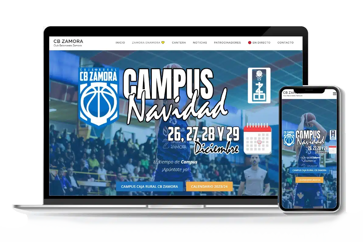 Mockup web CB Zamora